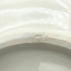 Antique Red Cliff Victorian Pattern White Ironstone Pierced Serving Platter