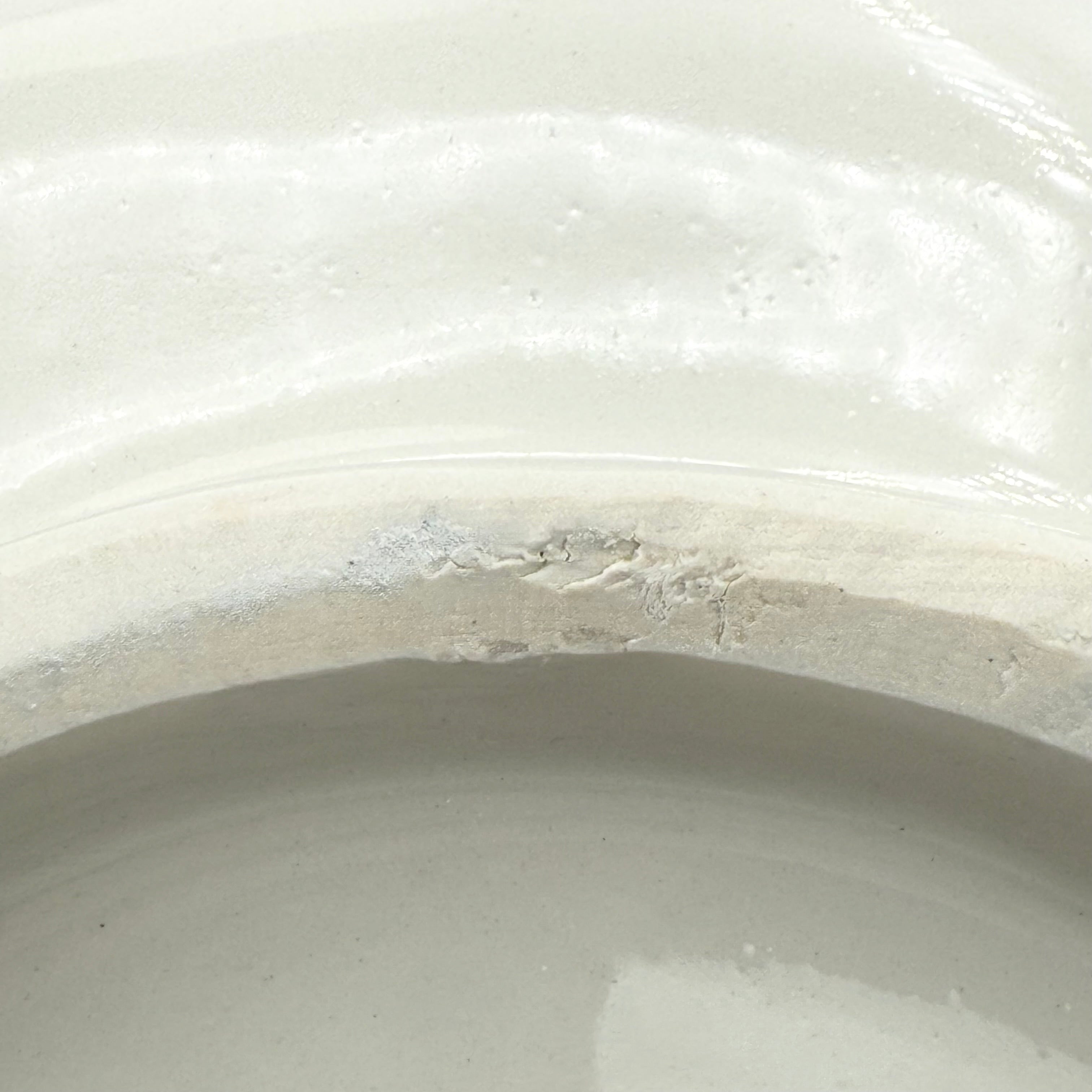 Antique Red Cliff Victorian Pattern White Ironstone Pierced Serving Platter