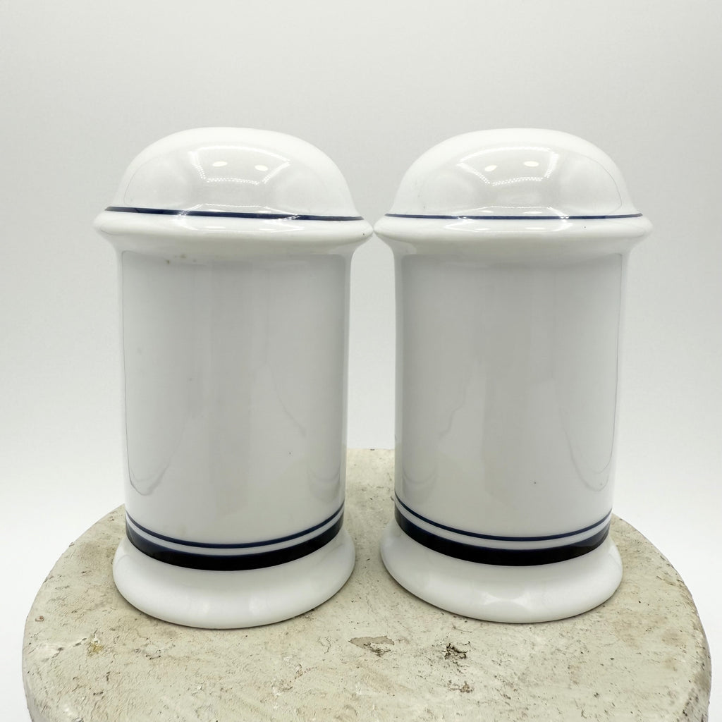 Dansk Bistro Christianshavn Blue Salt And Pepper Shakers