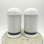 Dansk Bistro Christianshavn Blue Salt And Pepper Shakers