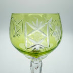 Nachtmann Traube Cut to Clear Crystal Wine Hock Glasses