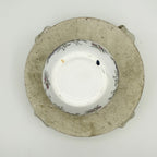 Hand Painted Porcelain Urn With Floral Motif