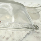 Antique Gillinder & Sons Frosted Lion Covered Compote, c1887