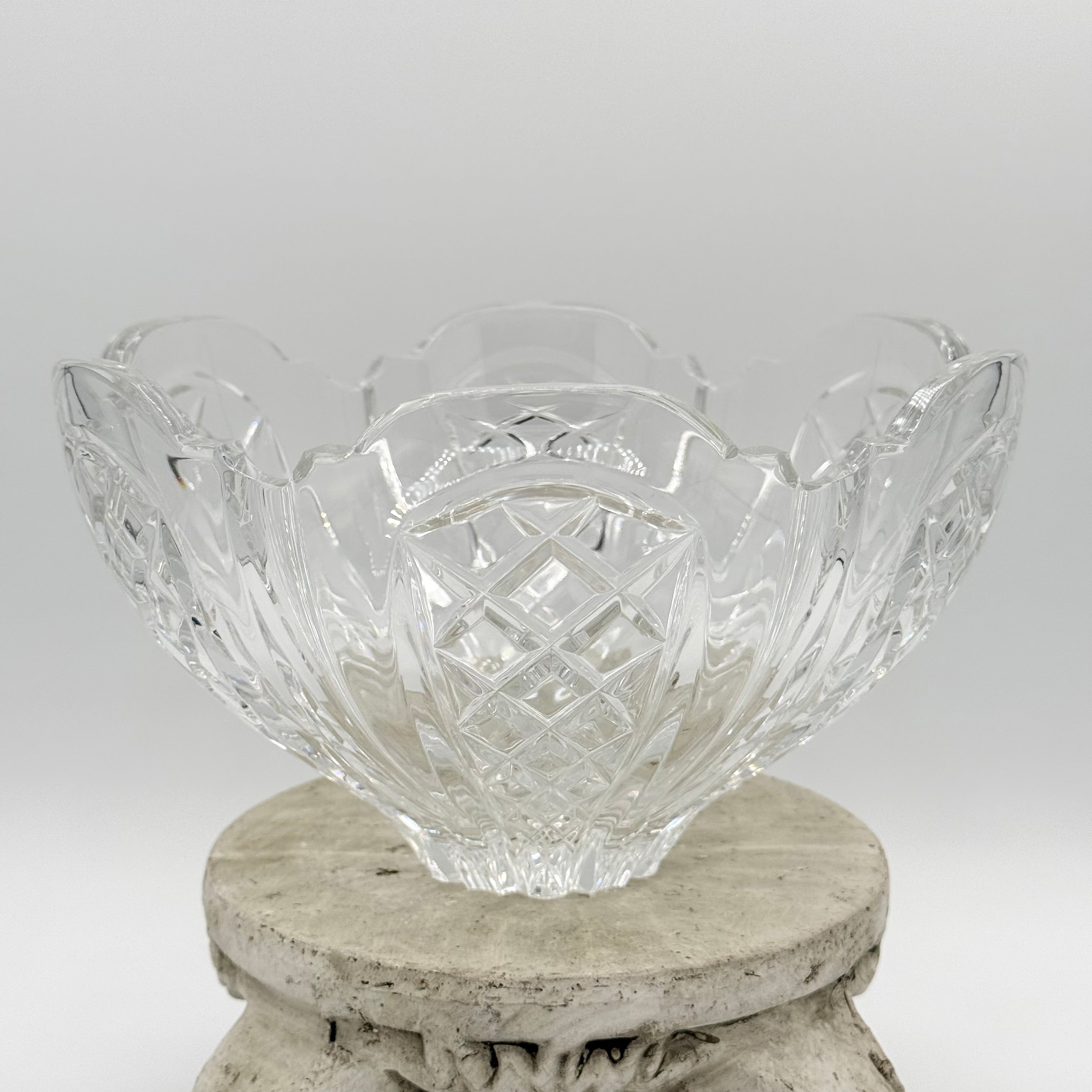 Rogaska Lead Crystal Centerpiece Bowl