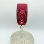 Nachtmann Traube Cut To Clear Crystal Champagne Flutes