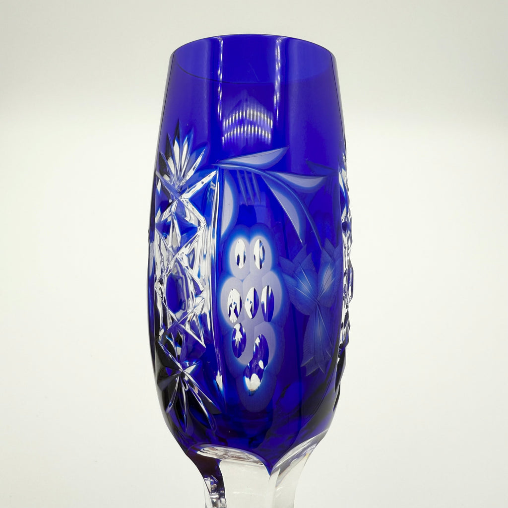 Nachtmann Traube Cut To Clear Crystal Champagne Flutes