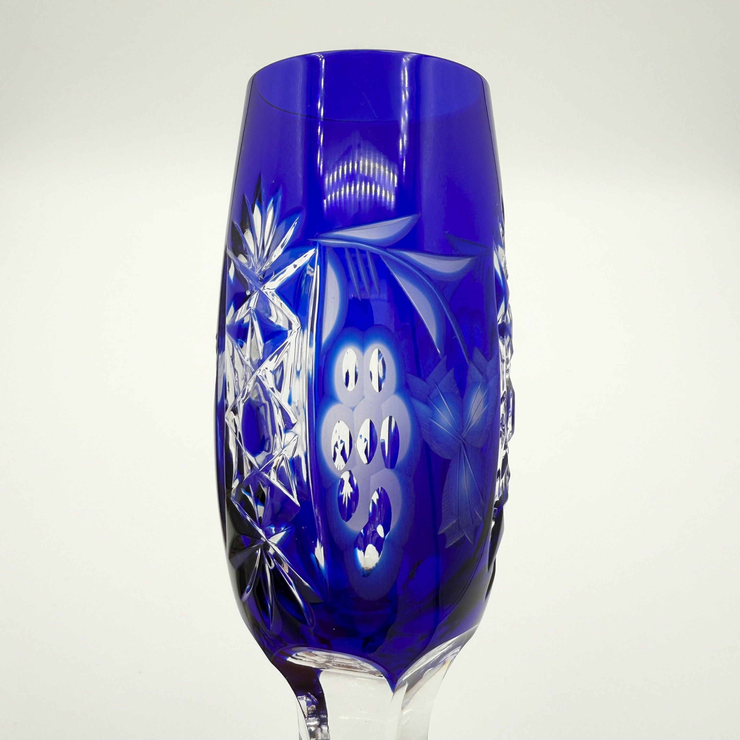 Nachtmann Traube Cut To Clear Crystal Champagne Flutes