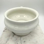 Antique Early 1900s Antique White Ironstone Chamber Pot