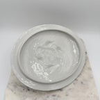 Royal Worcester Gourmet Oval White Porcelain Dove Lovebirds Tureen Casserole Dish