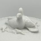 Royal Worcester Gourmet Oval White Porcelain Dove Lovebirds Tureen Casserole Dish