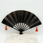 Solid Brass Wall Fan with Phoenix / Griffin Embossed Design