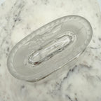 Antique Gillinder & Sons Frosted Lion Covered Compote, c1887