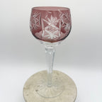 Nachtmann Traube Cut to Clear Crystal Wine Hock Glasses
