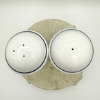 Dansk Bistro Christianshavn Blue Salt And Pepper Shakers