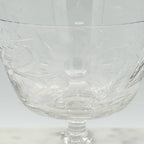 Vintage Cambridge Maryland Pattern Crystal Champagne / Sherbet Coupe Glasses, Set of 6