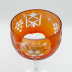 Nachtmann Traube Cut to Clear Crystal Wine Hock Glasses