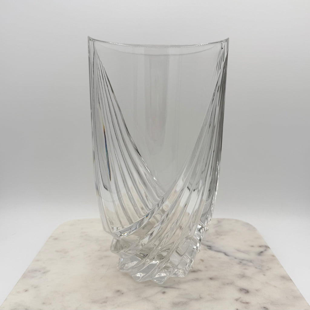 Marquis by Waterford Crystal Zephyr Flower Vase, Made in Germany
