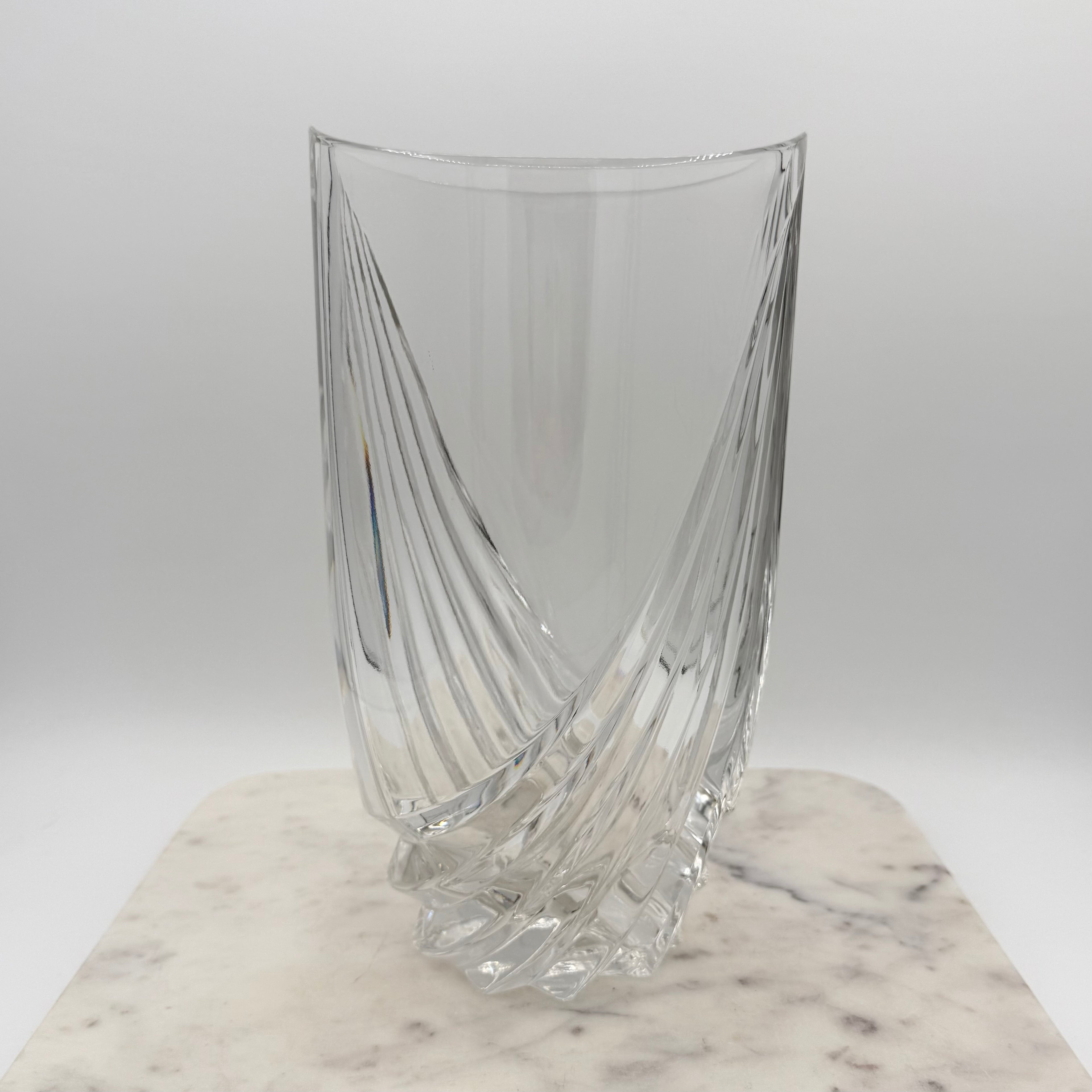 Marquis by Waterford Crystal Zephyr Flower Vase, Made in Germany