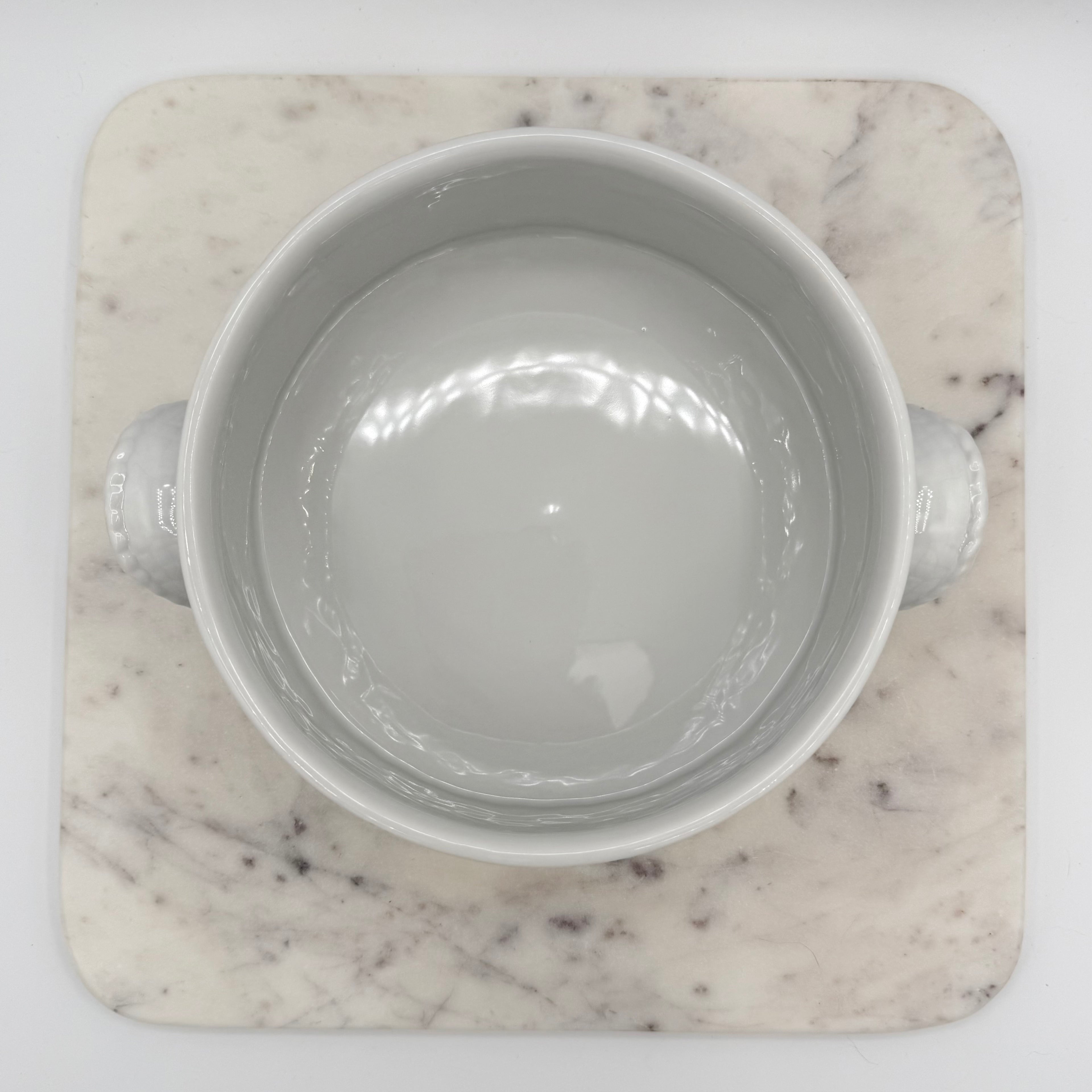 Royal Worcester Gourmet Round White Porcelain Dove Lovebirds Tureen Casserole Dish