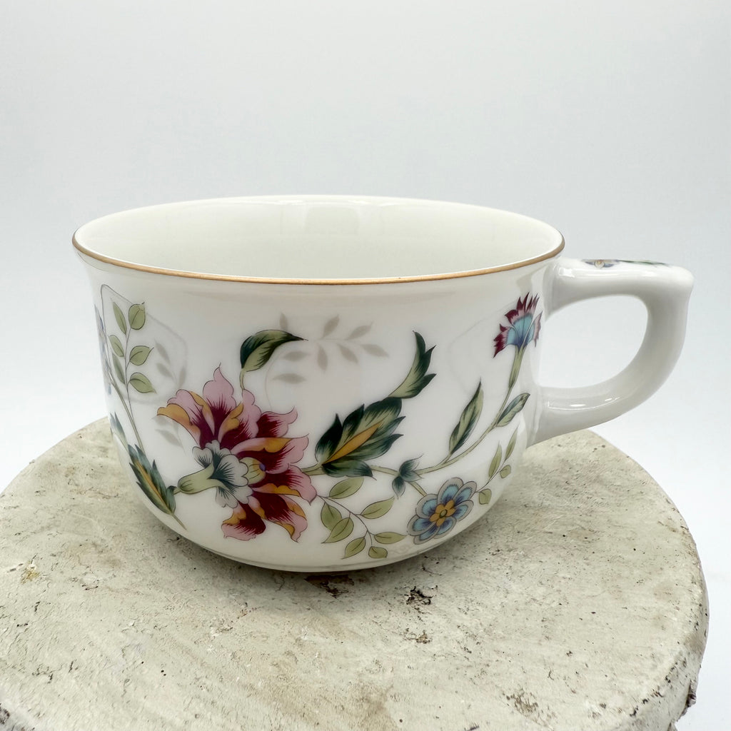 Andrea By Sadek Buckingham Floral Individual Teapot And Teacup Set