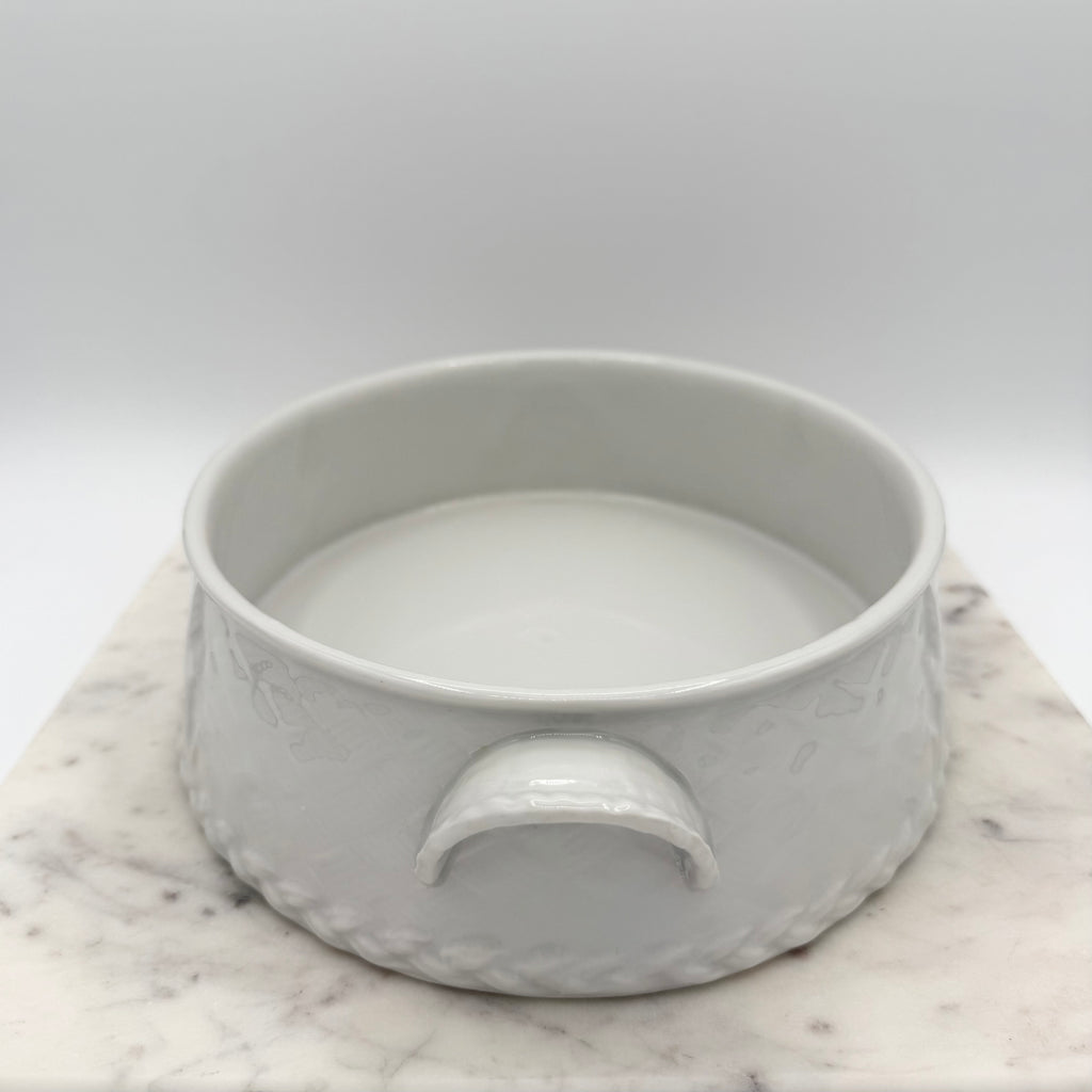 Royal Worcester Gourmet Oval White Porcelain Dove Lovebirds Tureen Casserole Dish