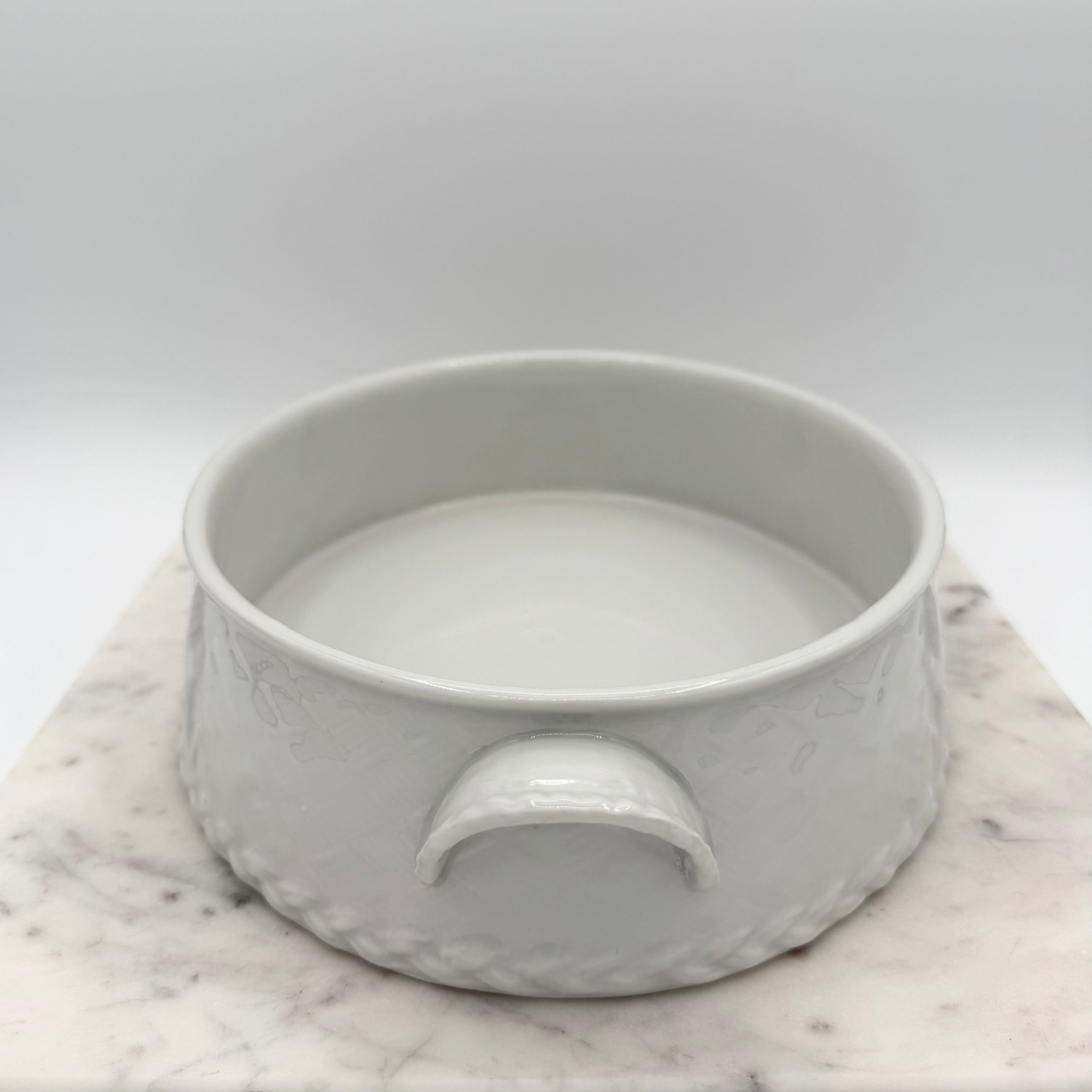 Royal Worcester Gourmet Oval White Porcelain Dove Lovebirds Tureen Casserole Dish