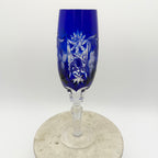 Nachtmann Traube Cut To Clear Crystal Champagne Flutes