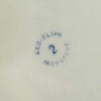 Antique Red Cliff Victorian Pattern White Ironstone Pierced Serving Platter