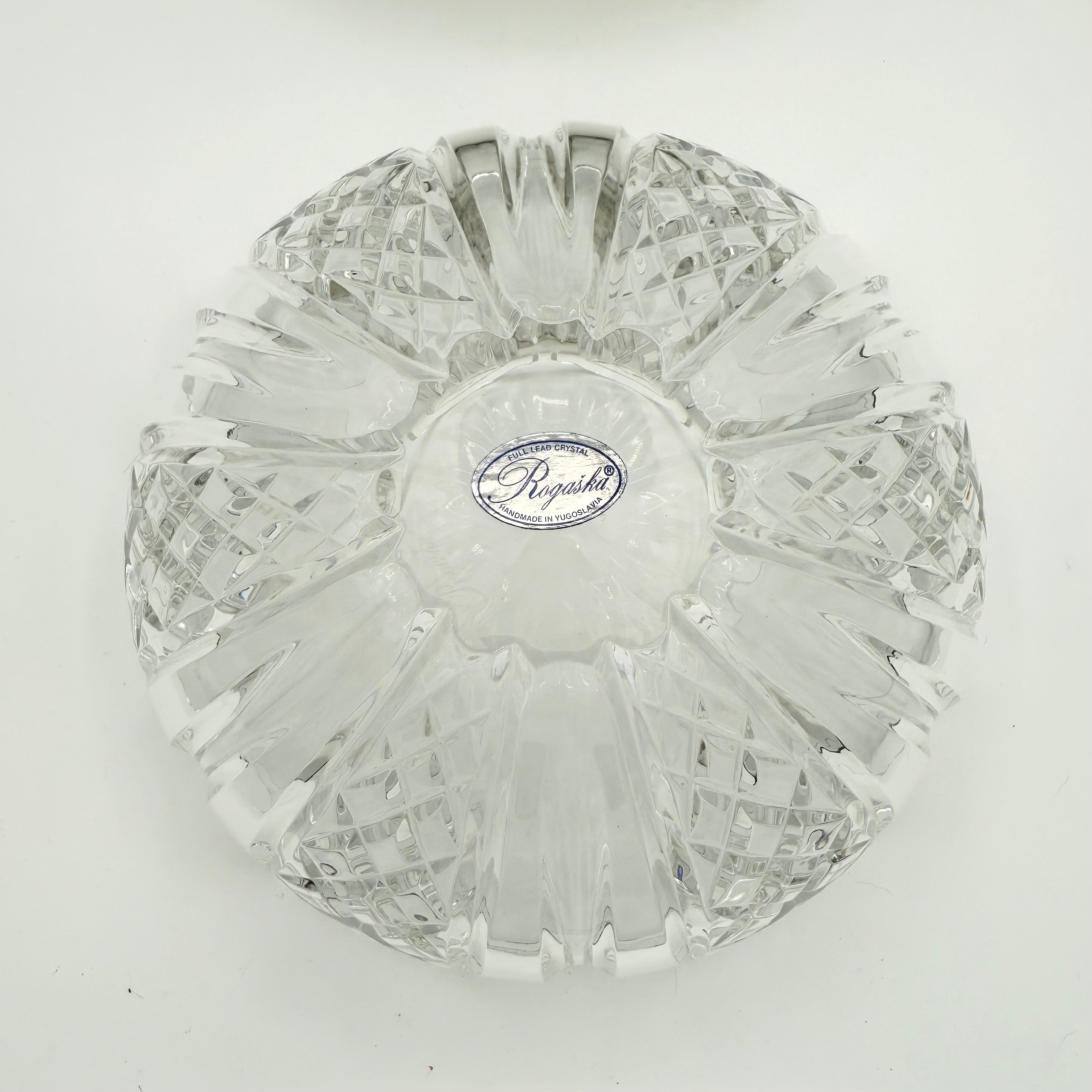 Rogaska Lead Crystal Centerpiece Bowl