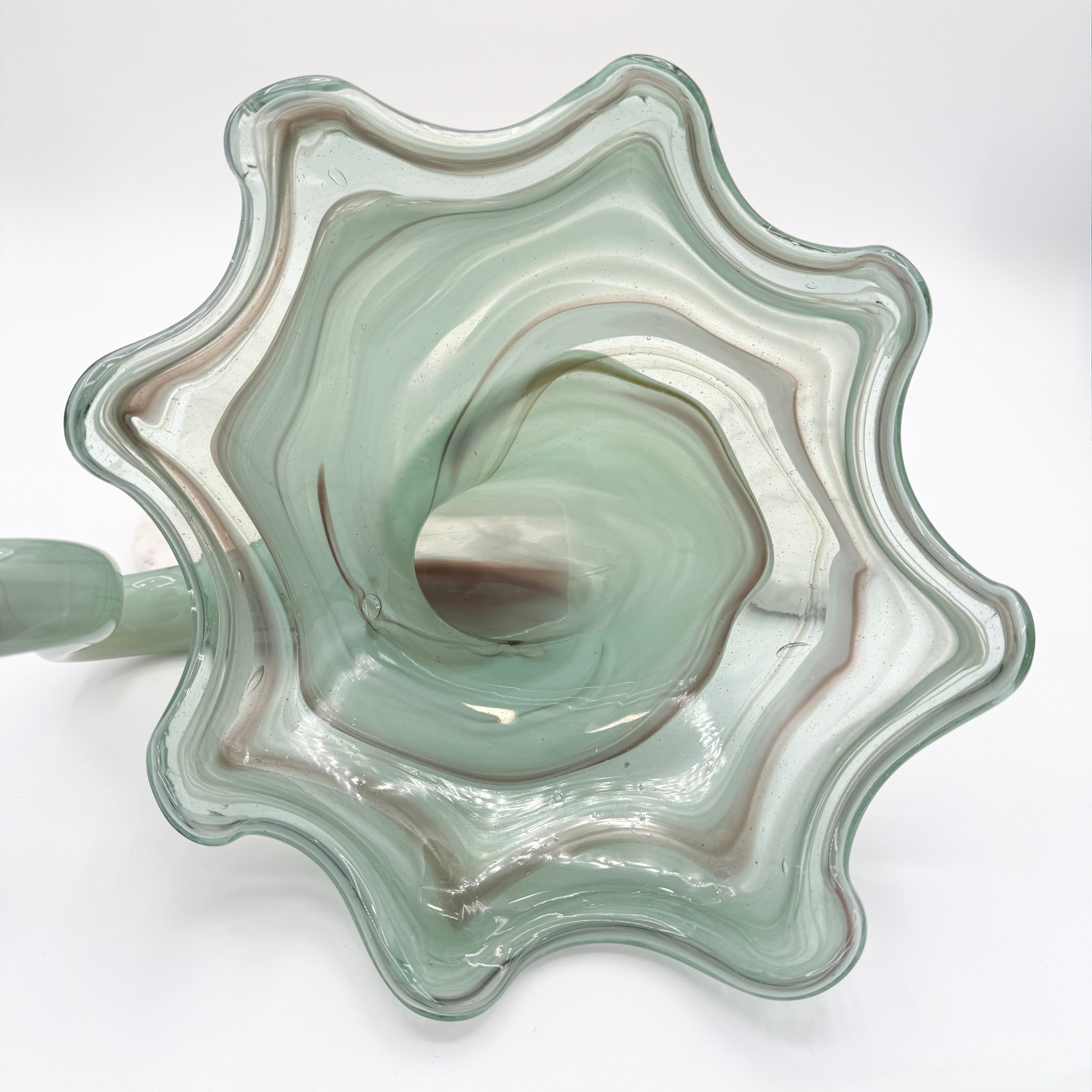Vintage Art Glass Swan Figurine