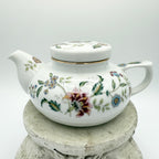 Andrea By Sadek Buckingham Floral Individual Teapot And Teacup Set