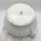 Antique Early 1900s Antique White Ironstone Chamber Pot