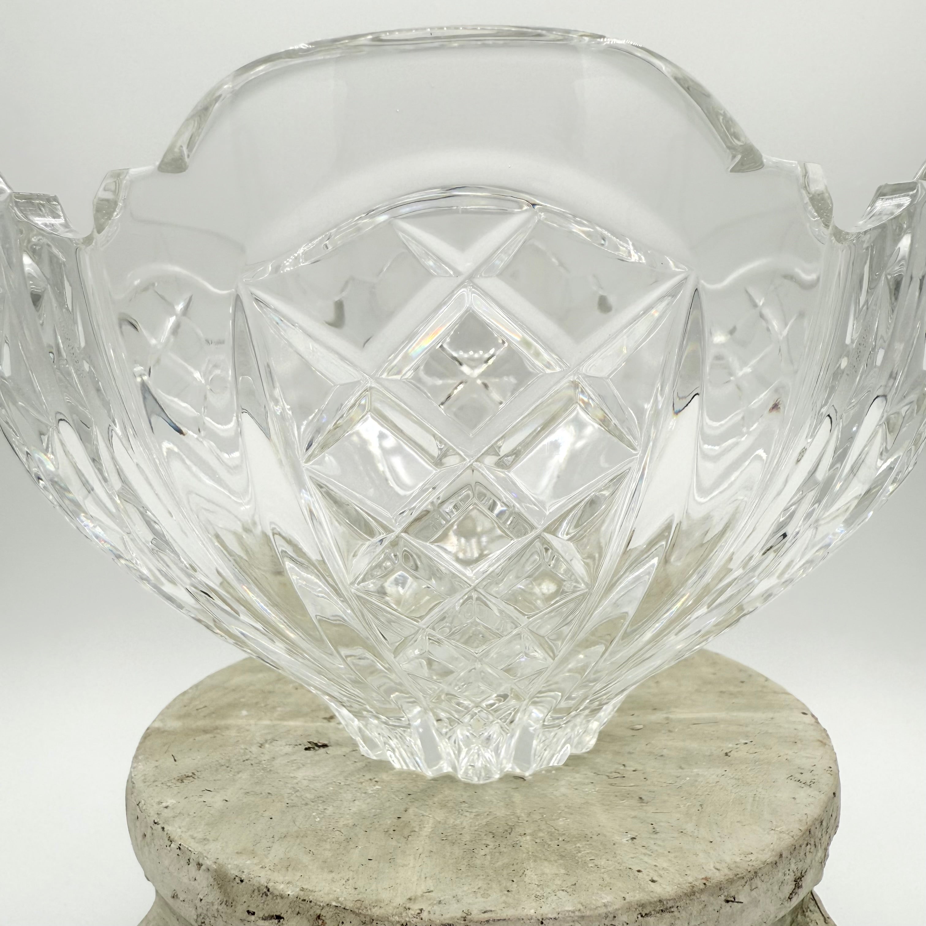 Rogaska Lead Crystal Centerpiece Bowl