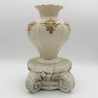 Lenox Catalan Vase with Gold and Turquoise Scrollwork