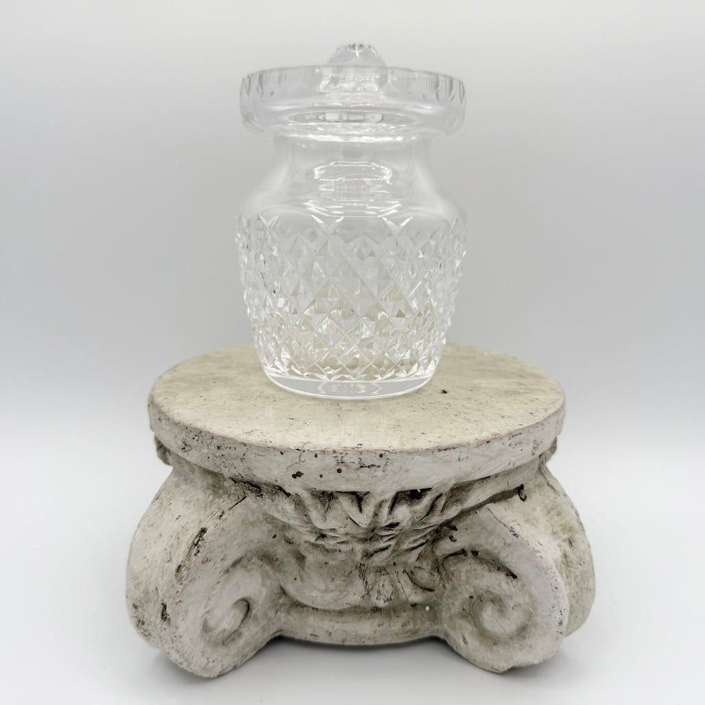 Waterford Crystal Alana Jam, Marmalade, or Jelly Jar with Lid