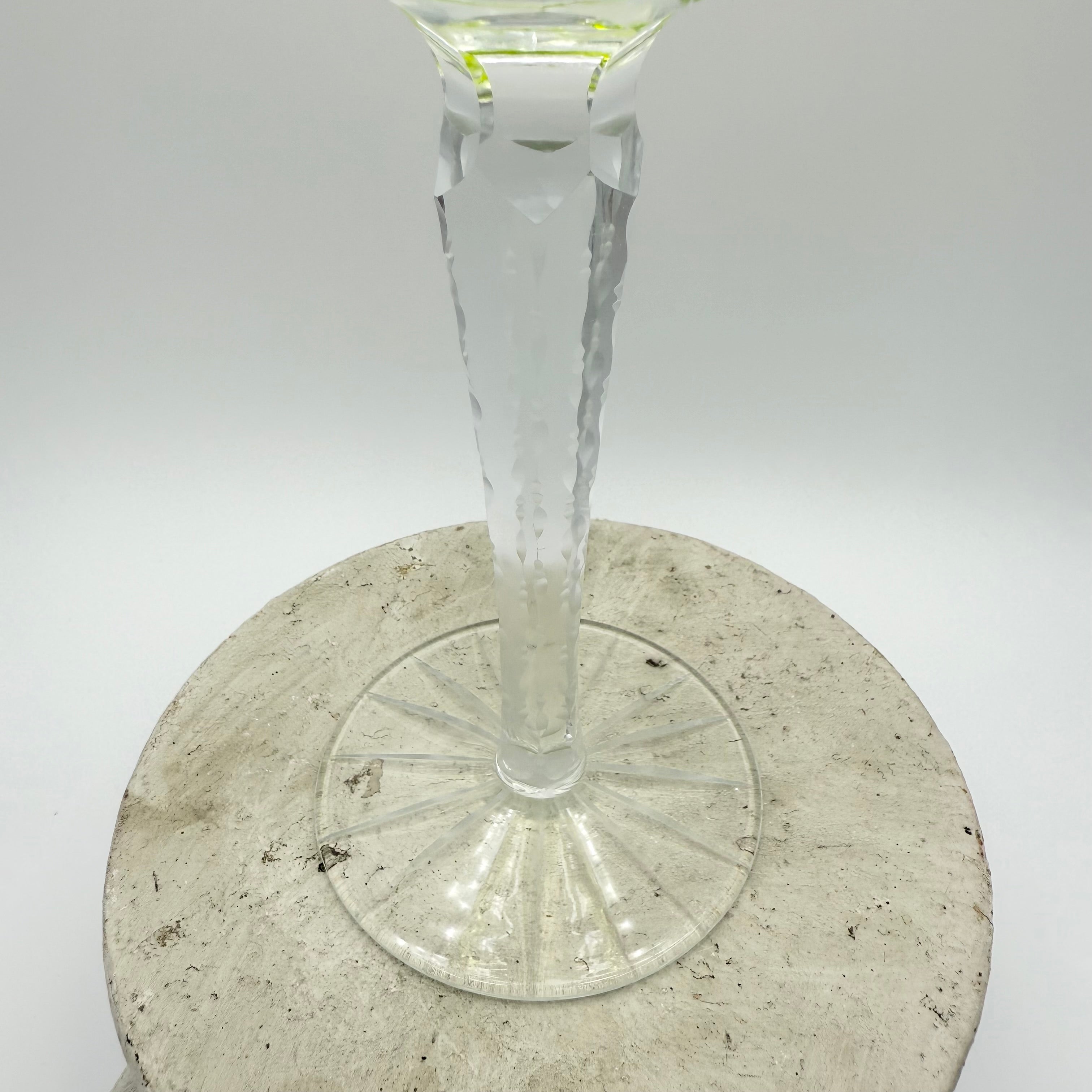 Nachtmann Traube Cut to Clear Crystal Wine Hock Glasses