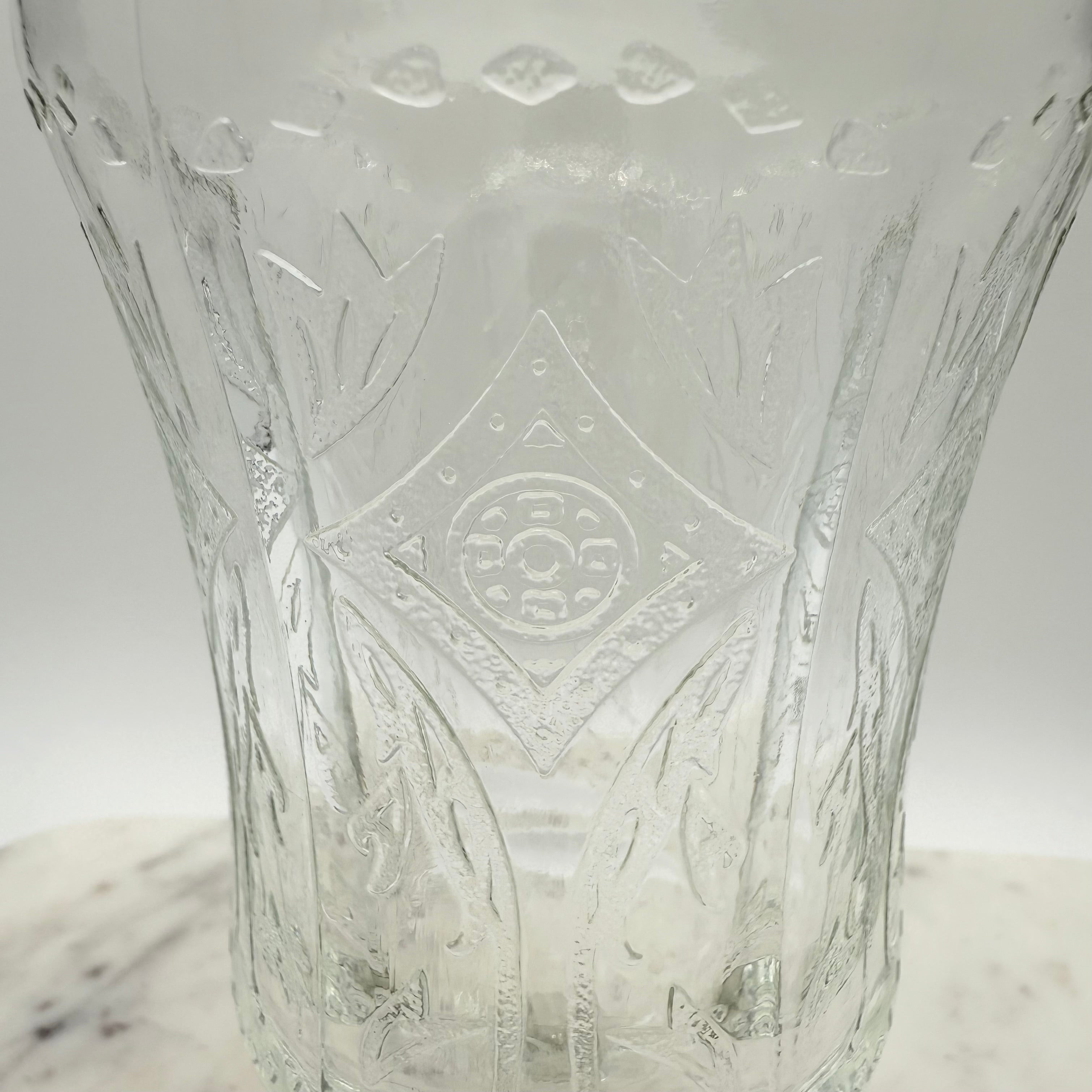 Indiana Glass Federal Recollection Madrid Goblets, Set of Six