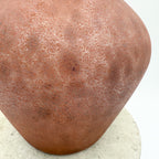 Murano Seguso Vetri d'Arte Scavo Style Art Glass Vase – Brown, Rust & Purple