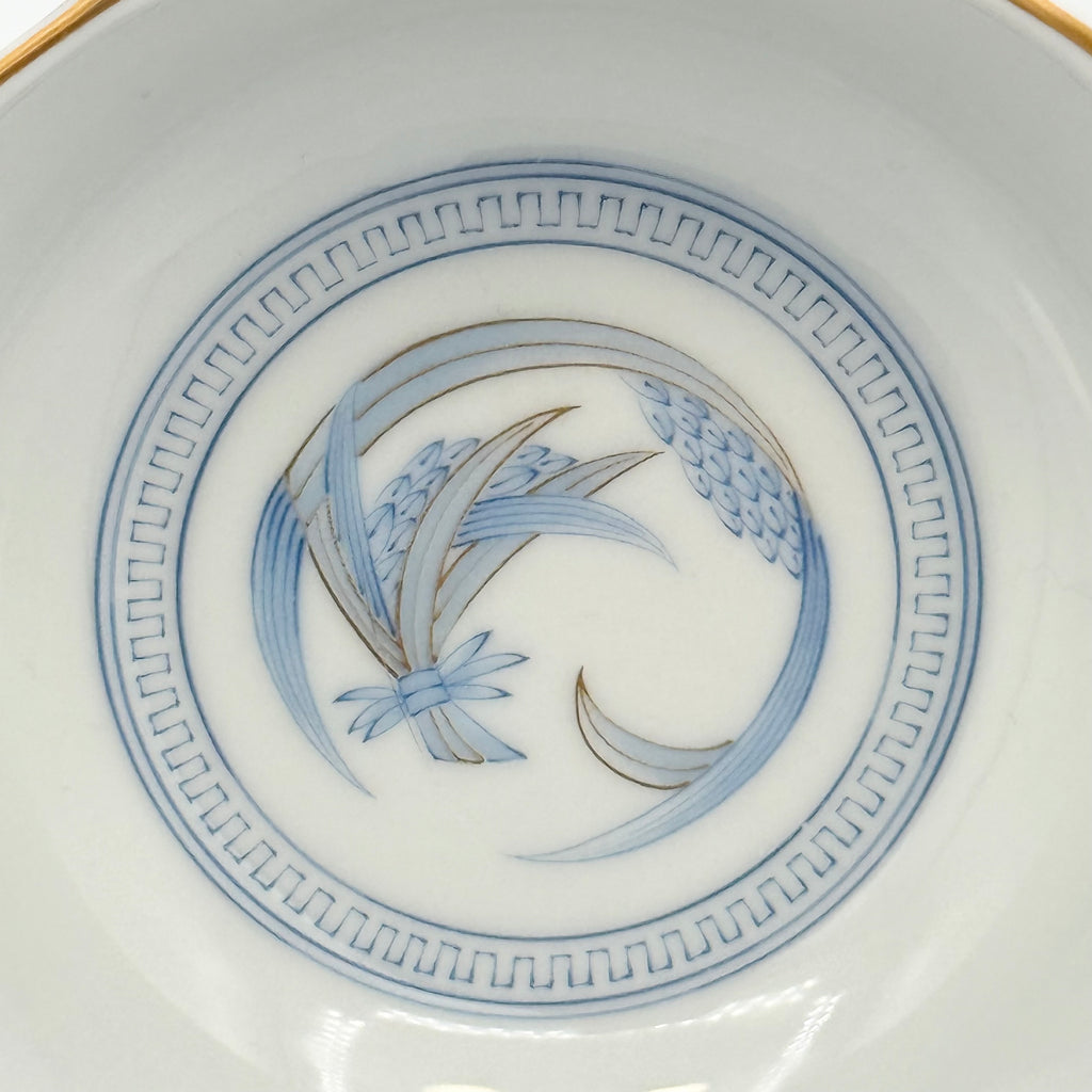 Andrea by Sadek Imari-Style Japanese Porcelain Bowl with Crane