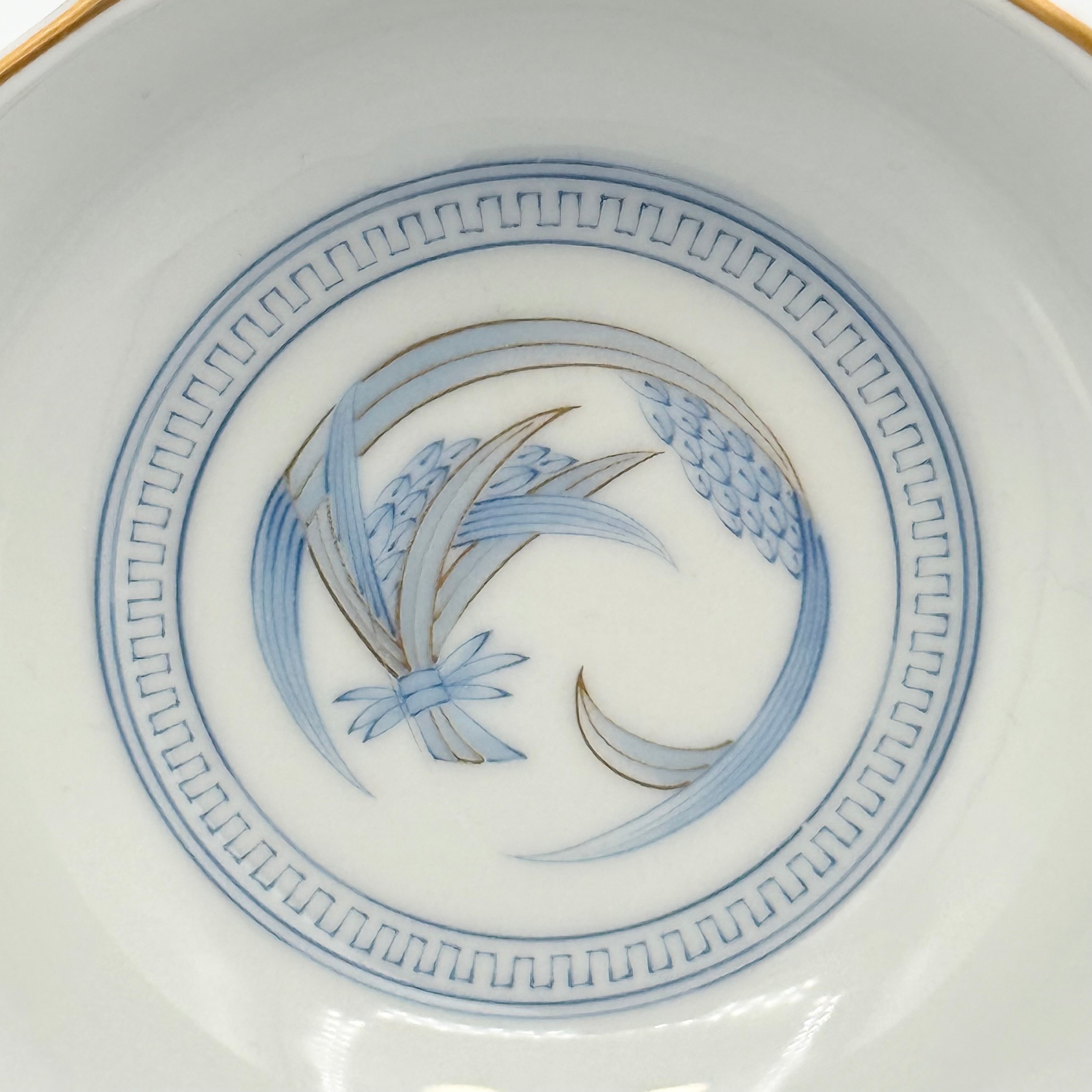 Andrea by Sadek Imari-Style Japanese Porcelain Bowl with Crane