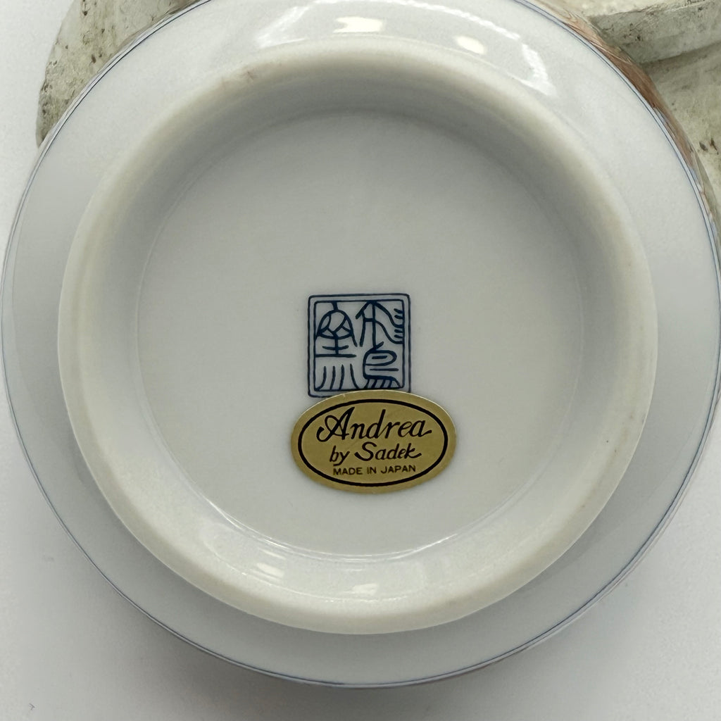 Andrea by Sadek Imari-Style Japanese Porcelain Bowl with Crane
