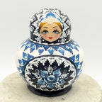 Vintage Russian nesting dolls set