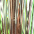 Rare Vintage Bořek Šípek / Ajeto Glass Vase – Green & Yellow, Czech Art Glass