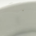 Antique O. & E.G. Royal Austria Ornate White Porcelain Footed Tea Cup and Saucer