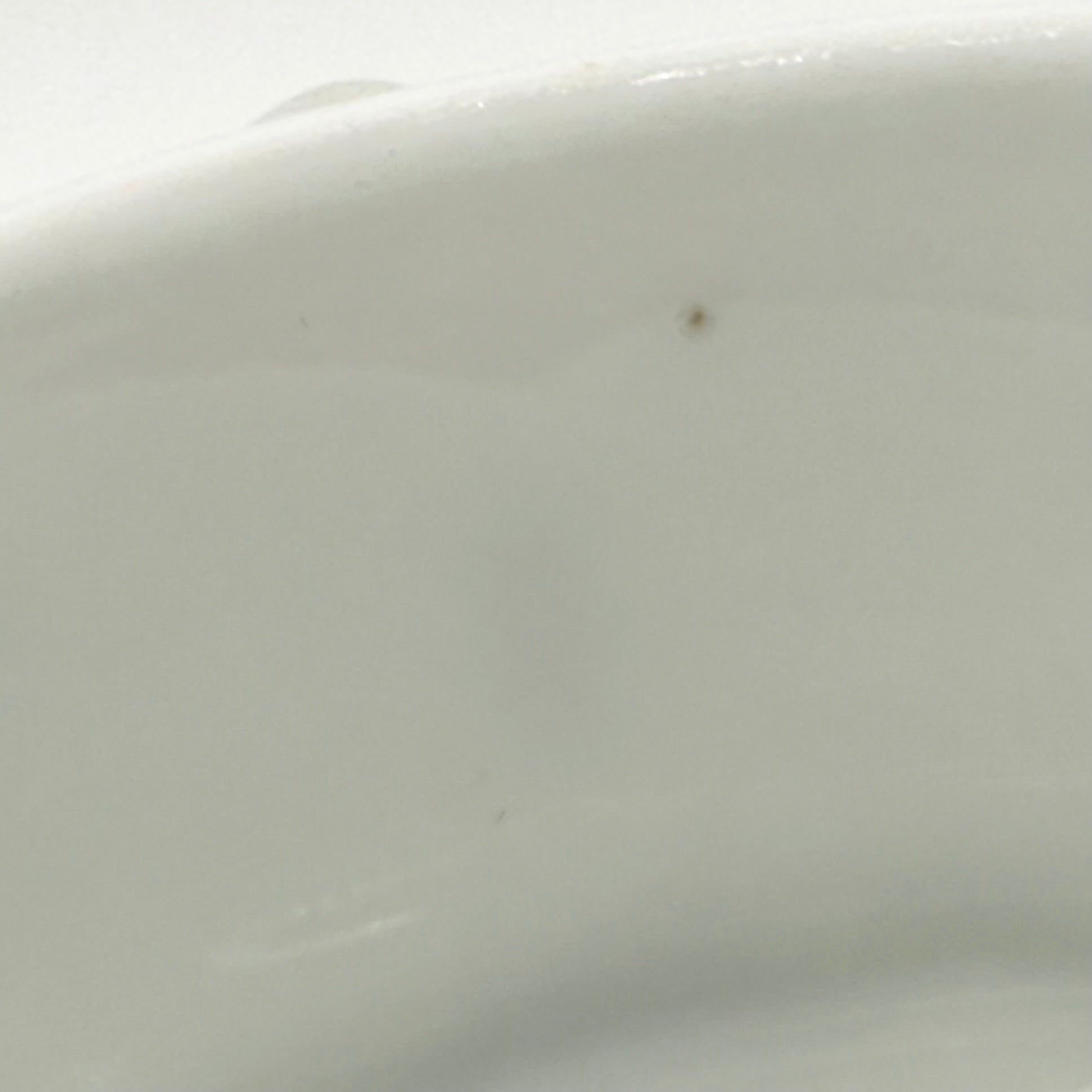 Antique O. & E.G. Royal Austria Ornate White Porcelain Footed Tea Cup and Saucer