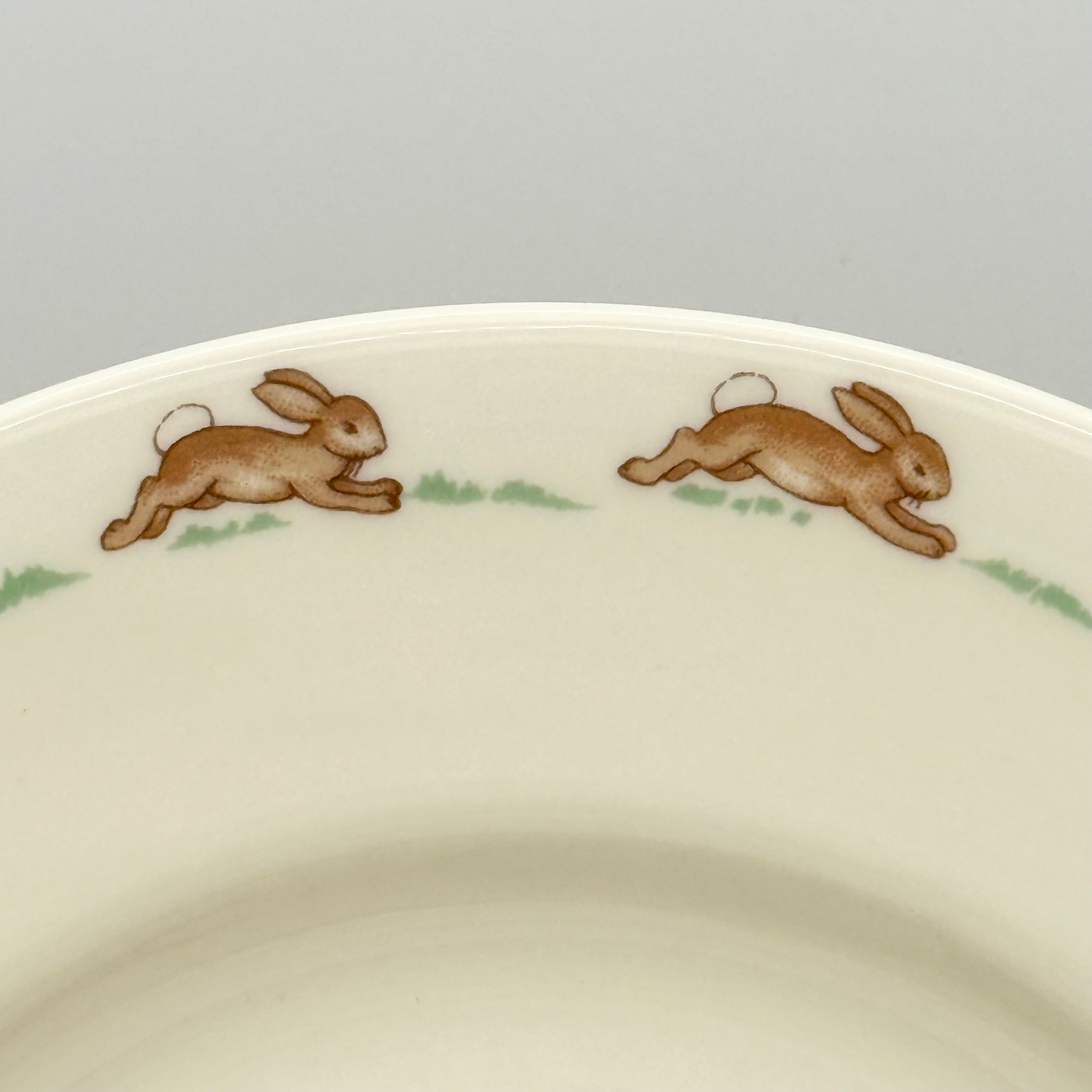 Vintage Campsite Royal Dalton Bunnykins Rabbit / Bunny Plate, Bowl and Cup Set