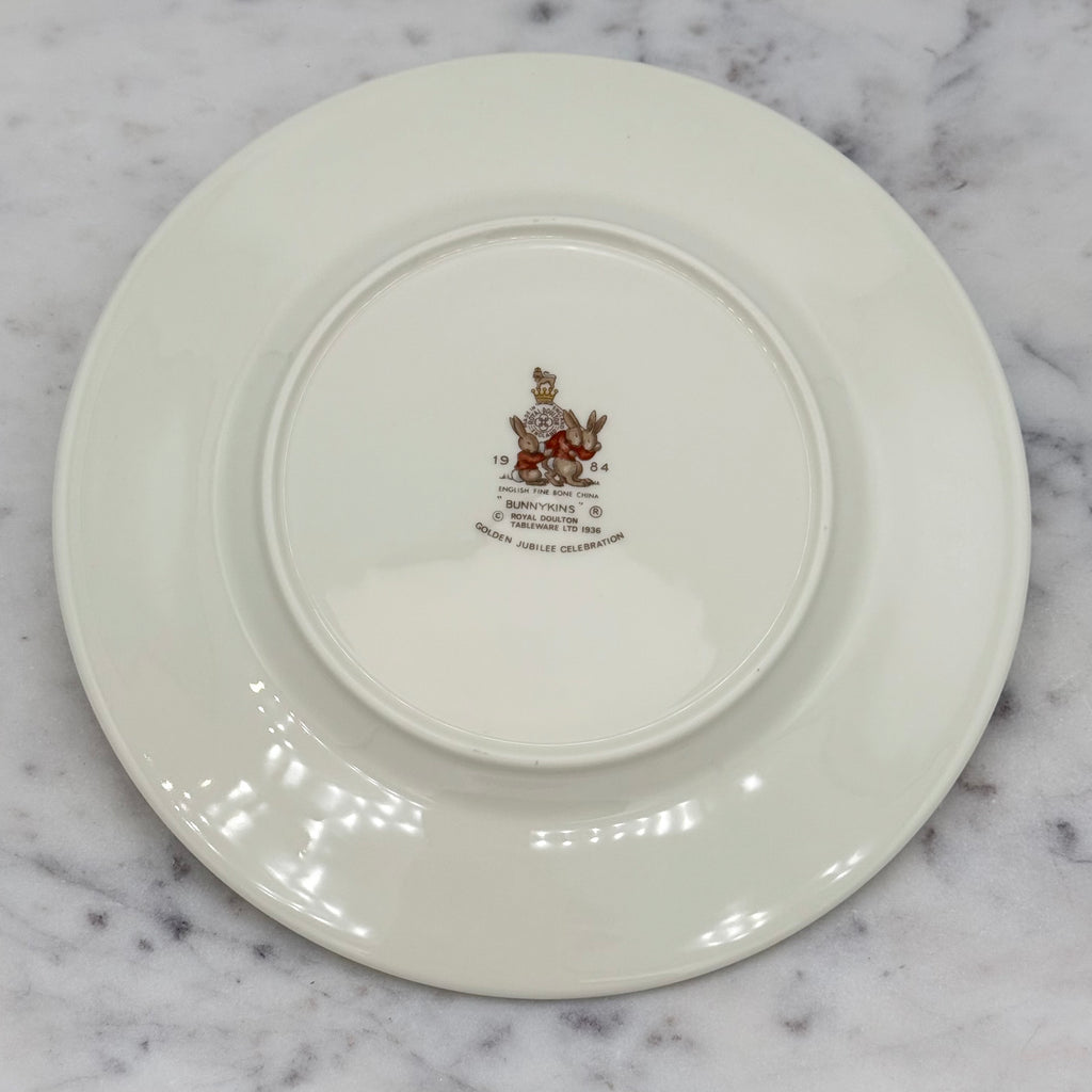 Vintage Campsite Royal Dalton Bunnykins Rabbit / Bunny Plate, Bowl and Cup Set