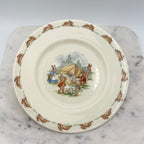 Vintage Campsite Royal Dalton Bunnykins Rabbit / Bunny Plate, Bowl and Cup Set