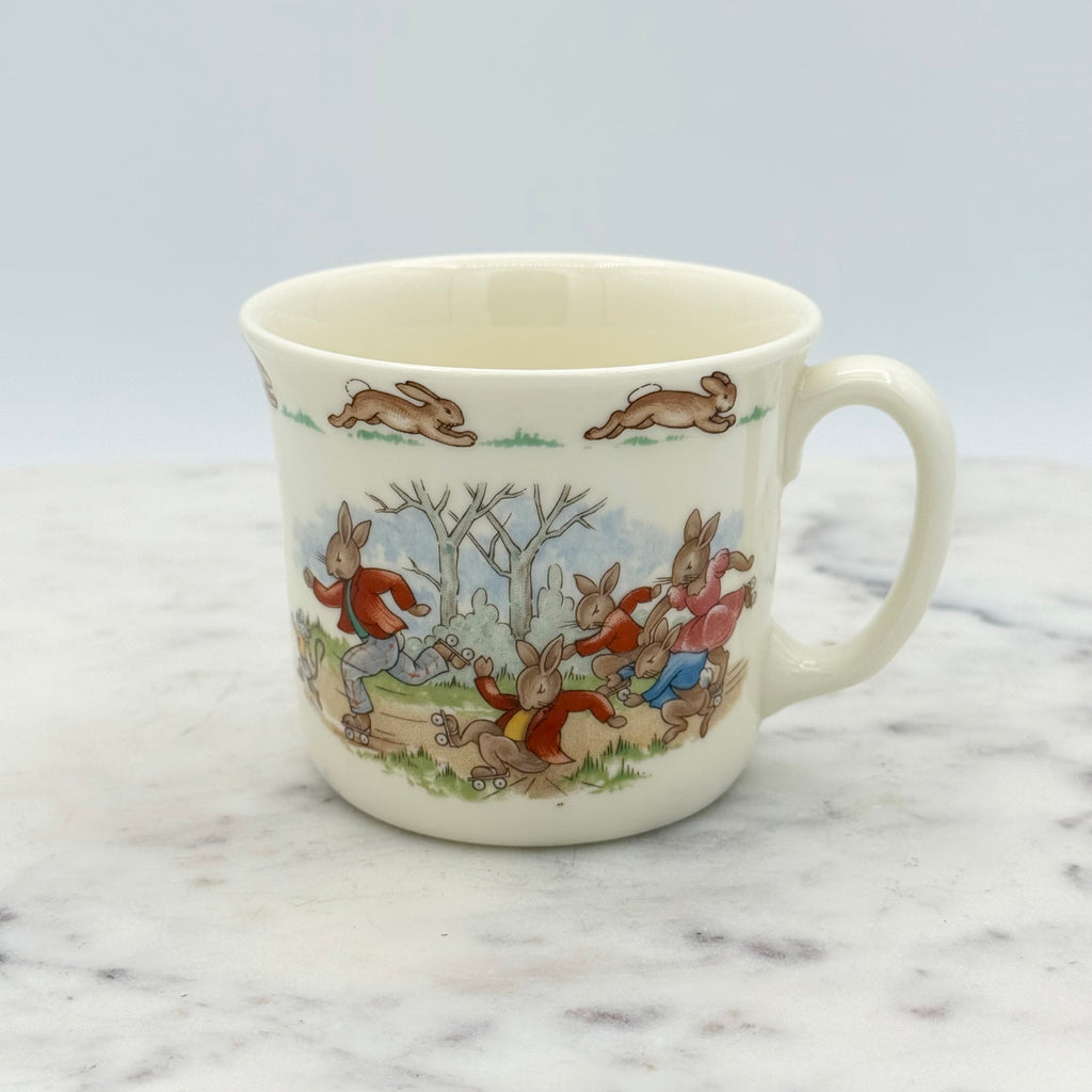 Vintage Campsite Royal Dalton Bunnykins Rabbit / Bunny Plate, Bowl and Cup Set