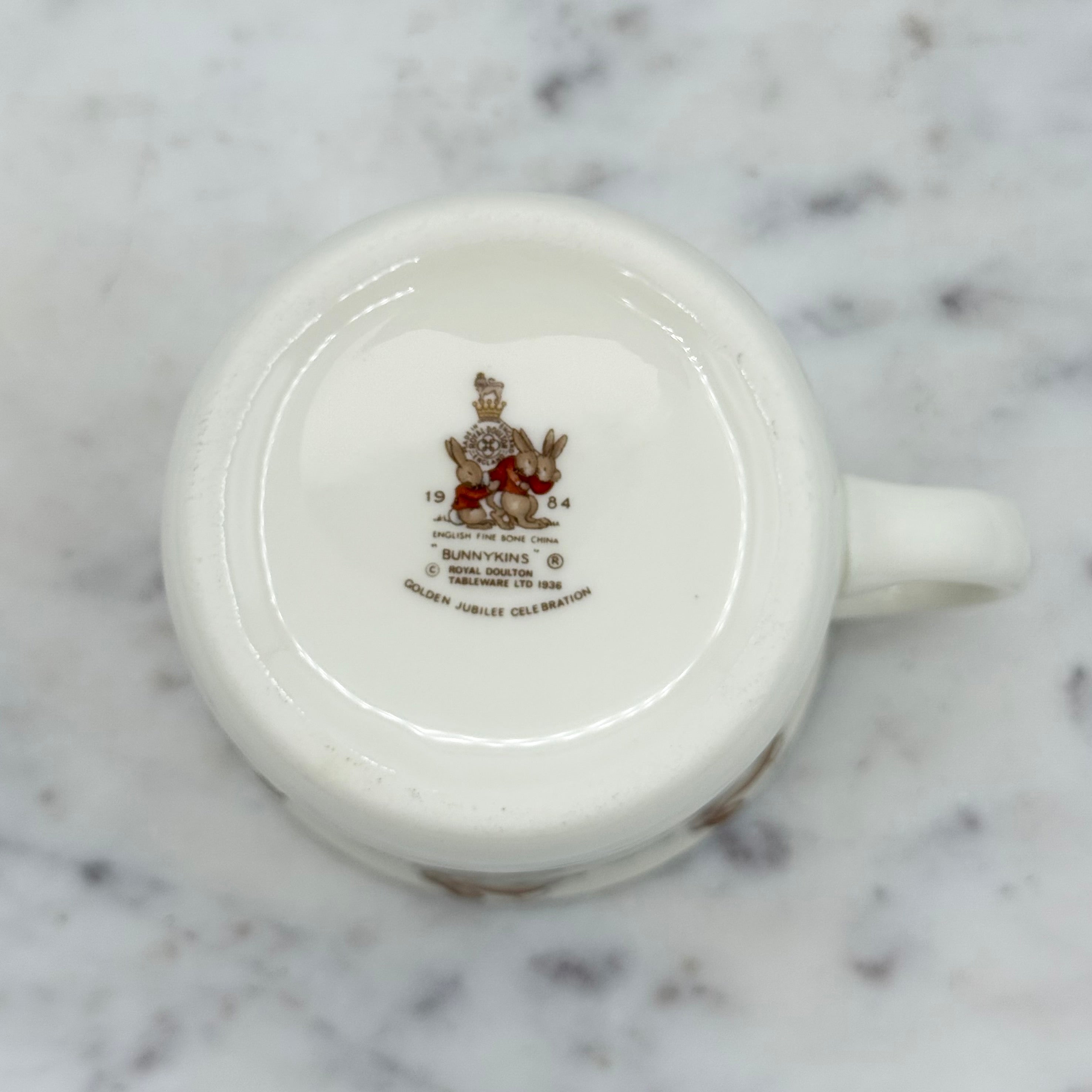 Vintage Campsite Royal Dalton Bunnykins Rabbit / Bunny Plate, Bowl and Cup Set